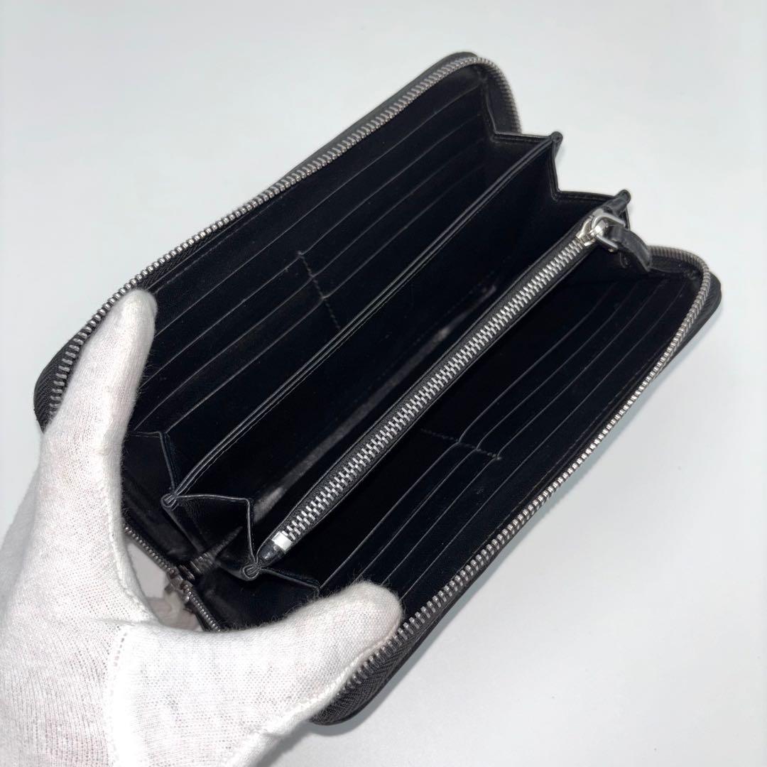 ✨美品✨　GUCCI 長財布　インターロッキング　ラウンドファスナー　GG 希少