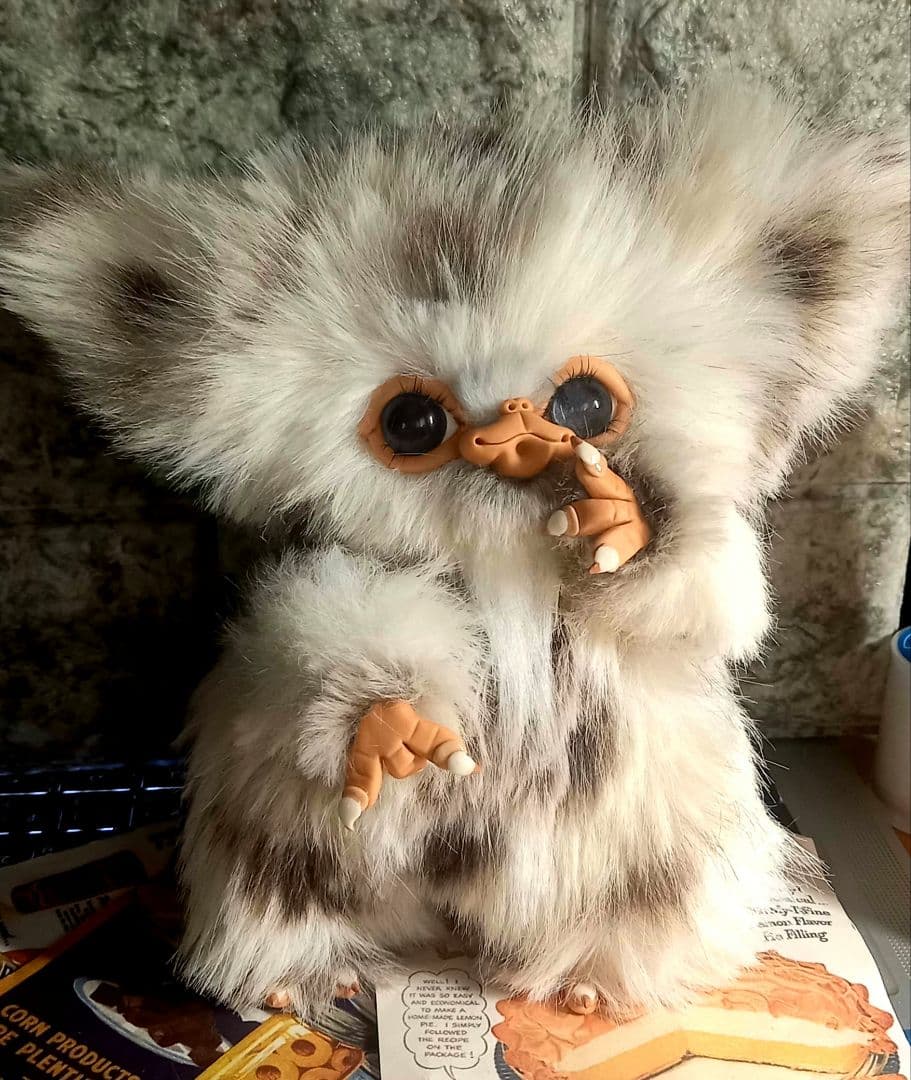 ハンドメイド・可動Big長毛ベビさんのお人形・アートドール・ぬいぐるみ・創作