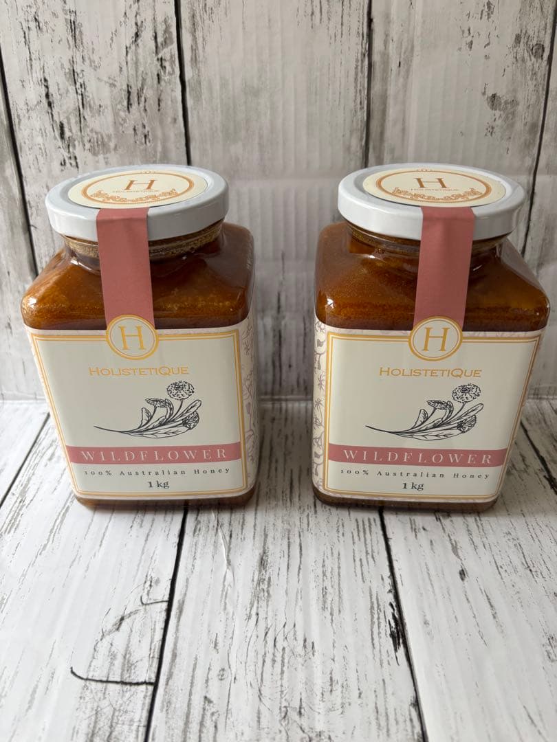 Holistetique Wildflower Honey 1kg 2個セット