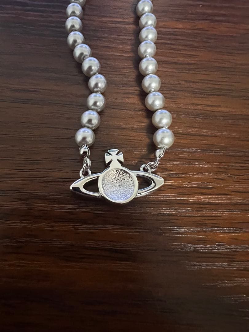 Vivienne Westwood パールネックレス シルバー