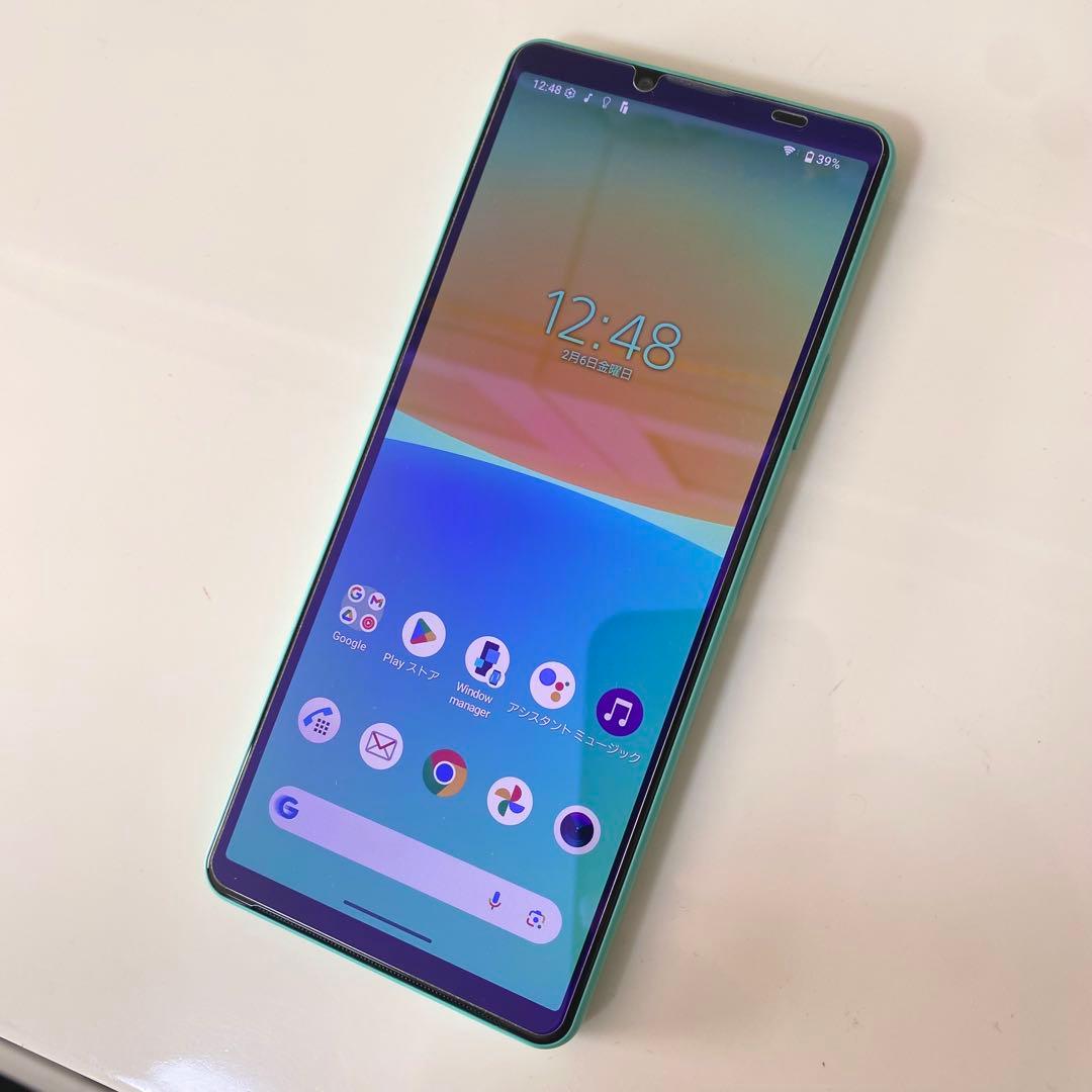 Xperia 10 Ⅳ SO-52C ミント フィルム貼付済・ケース2個付属