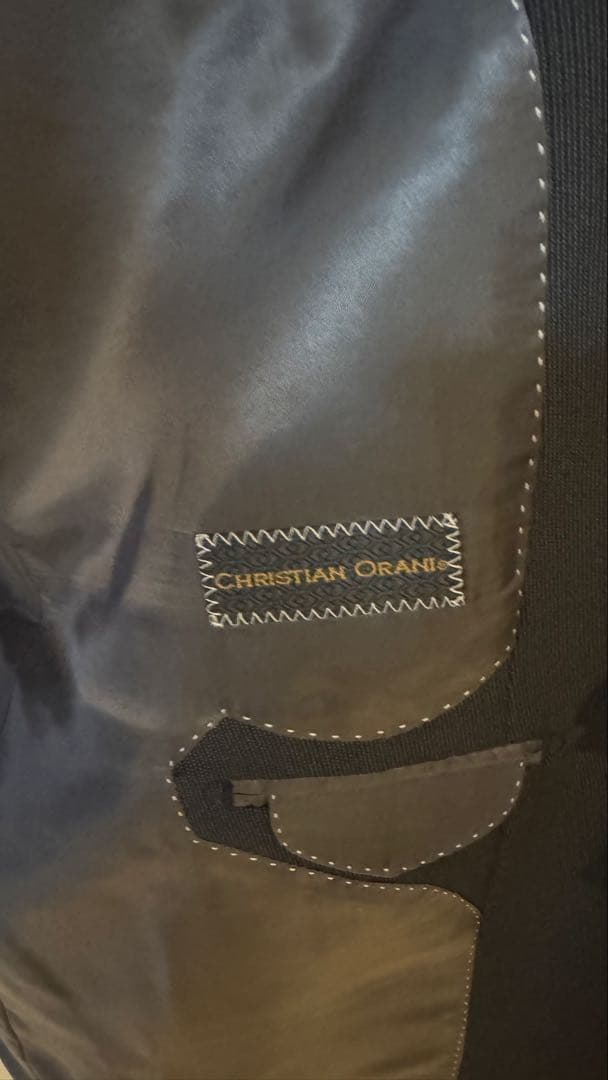 【CHRISTIAN ORANI】ビジネススーツ　上下セット（2パンツ付き）