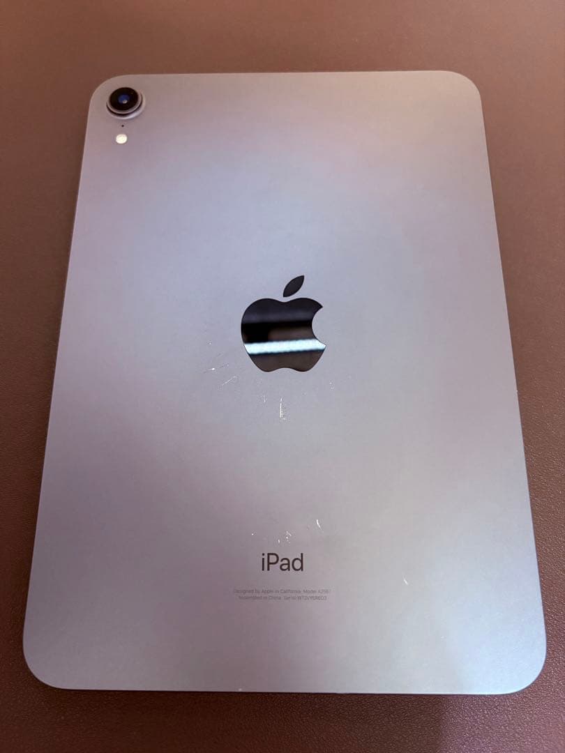 ipad mini 第6世代　256GB Wi-Fiモデル（スペースグレー）