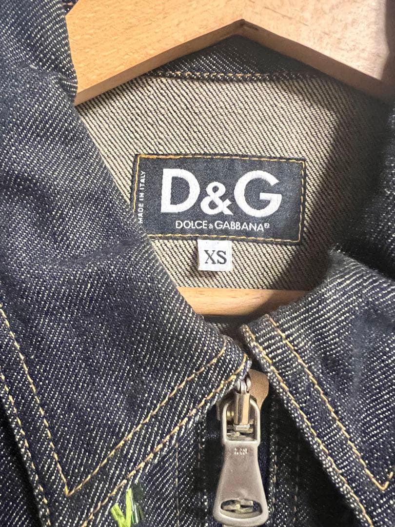 DOLCE&GABBANA お花刺繍Gジャン