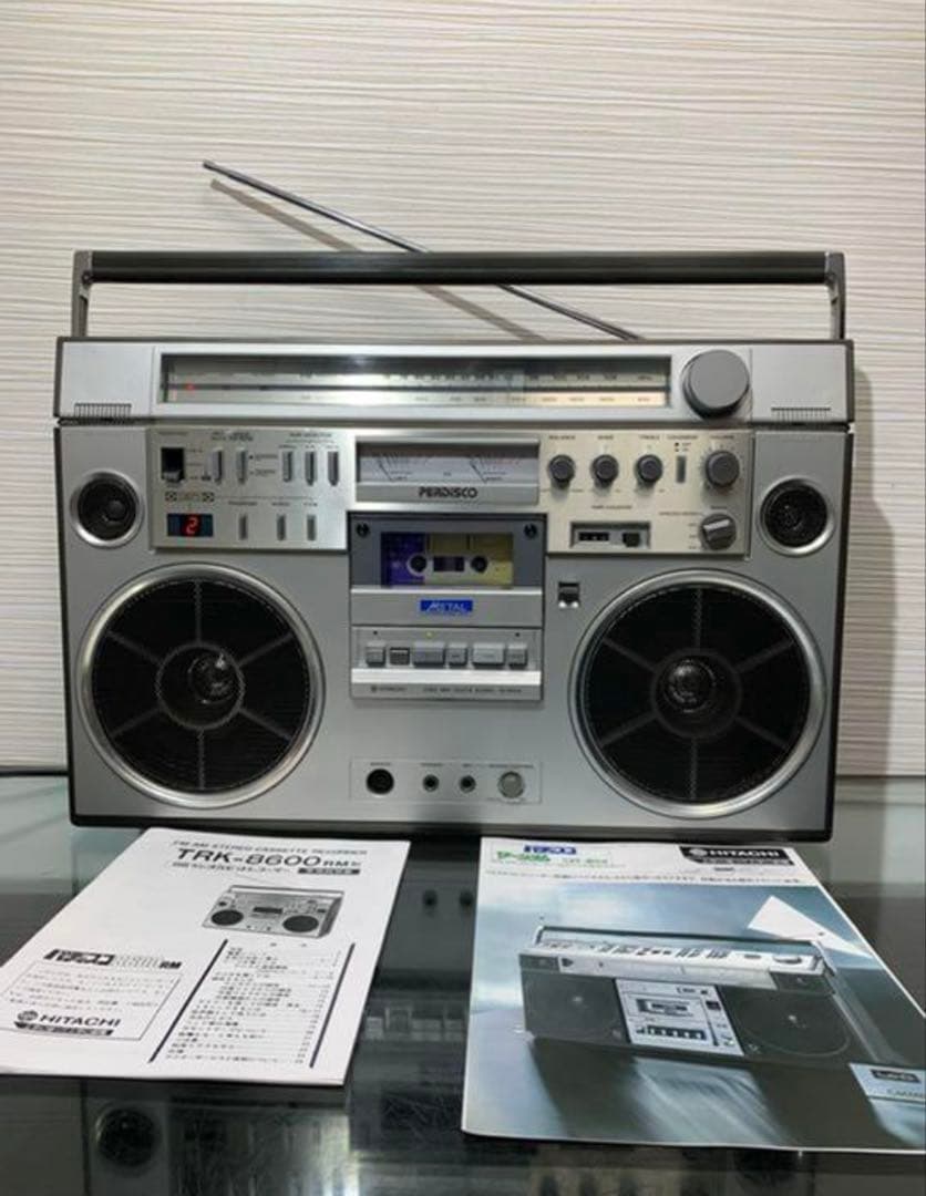 内蔵 Bluetooth変更可能HITACHI日立TRK-8600RMラジカセ