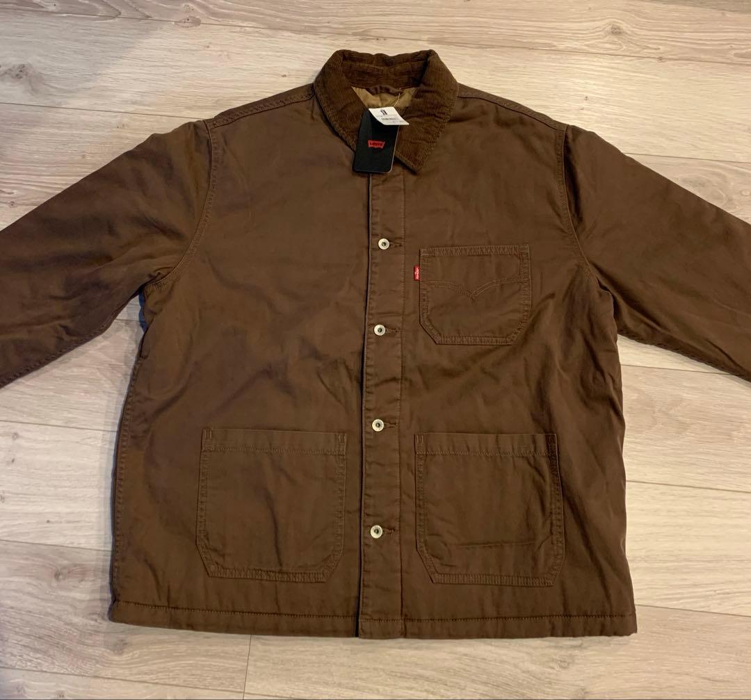 リーバイス　カバーオールジャケット キルティング付き