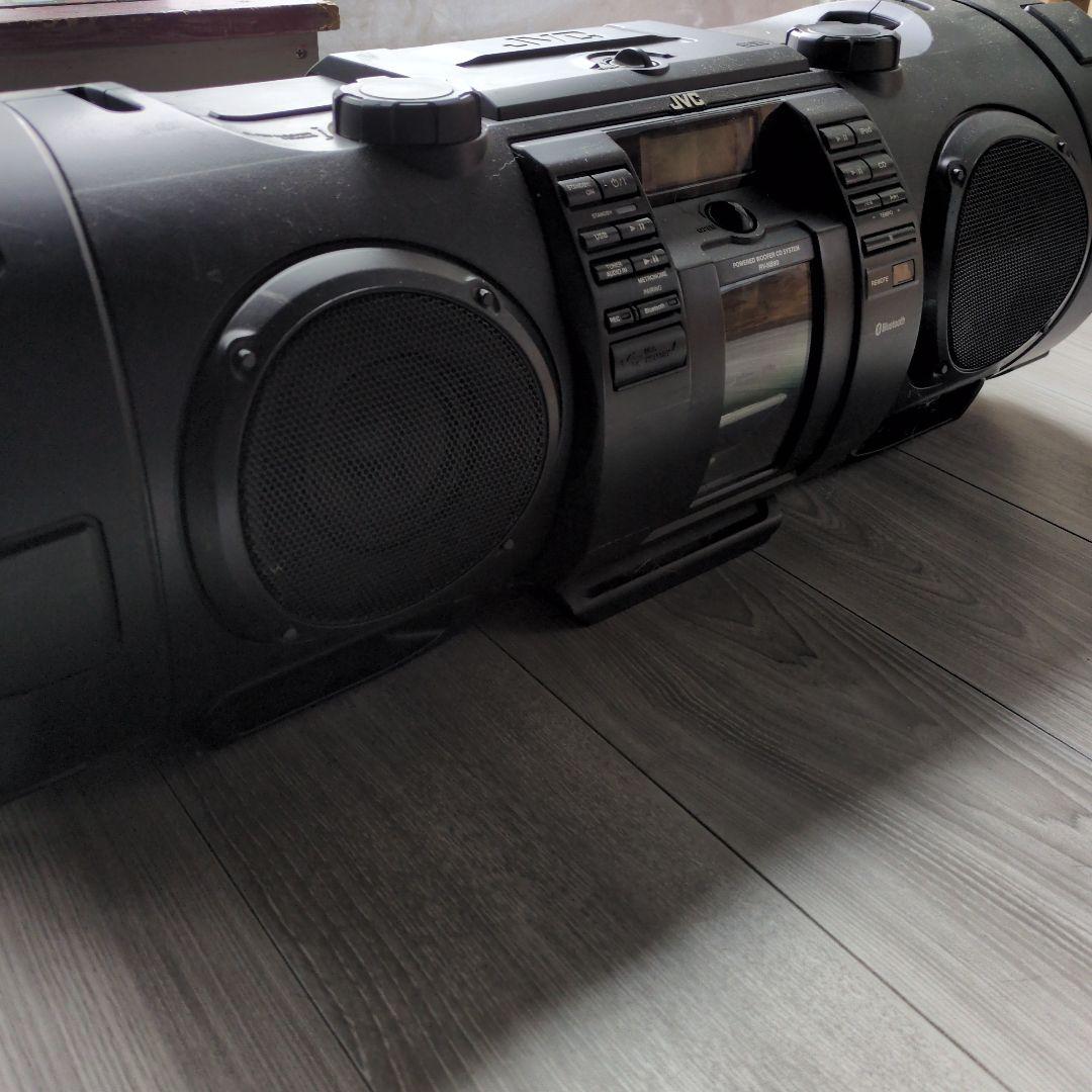 JVC ポータブルCDシステム Bluetooth対応　ラジカセ　コンポ　重低音