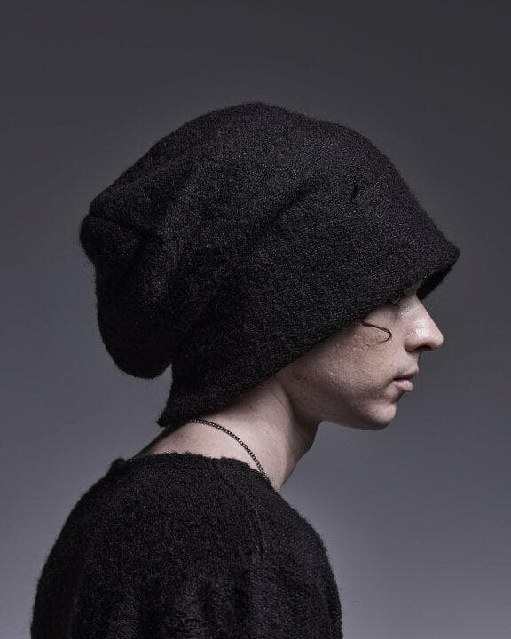 ★新品•完売★ キリュウキリュウ ボーダー ニット キャップ ブラック イチロー