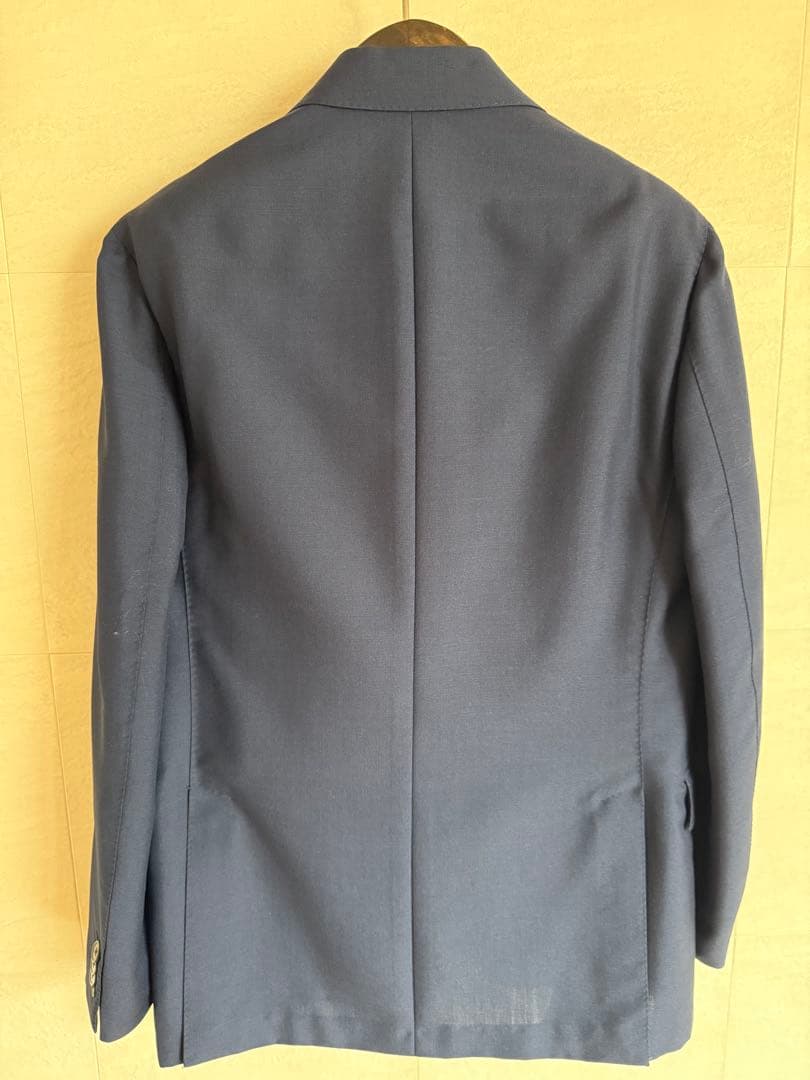 LARDINI ラルディーニ ネイビー 3B1 モヘアウールスーツサイズ48