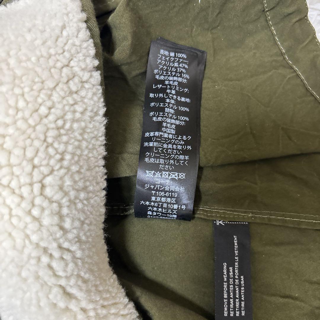 【大人気】コーチ　モッズコート　ライナー付　恐竜　44