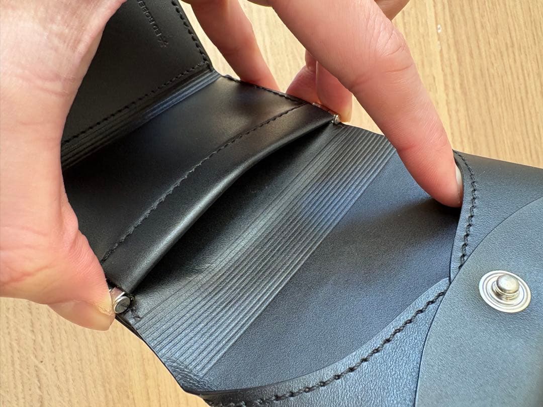 【未使用】ED ROBERT JUDSON ブラック 三つ折り財布