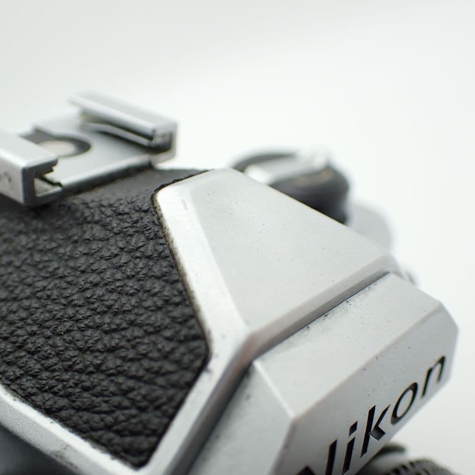 【動作確認済実用品】Nikon FM シルバー＆Ai 35mm f2.8 電池付