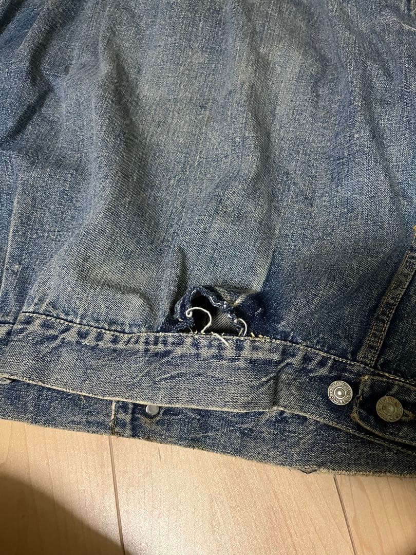 t*i様 LEVIS 507XX 2nd 革パッチ オリジナル ハギ