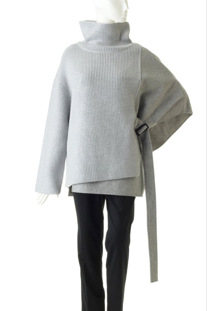 Adore フラノドッキング　ニット　ポンチョ