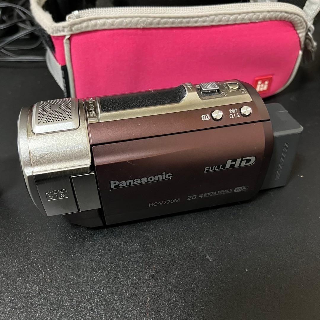 Panasonic HC-V720M ブラウン ビデオカメラ 4106