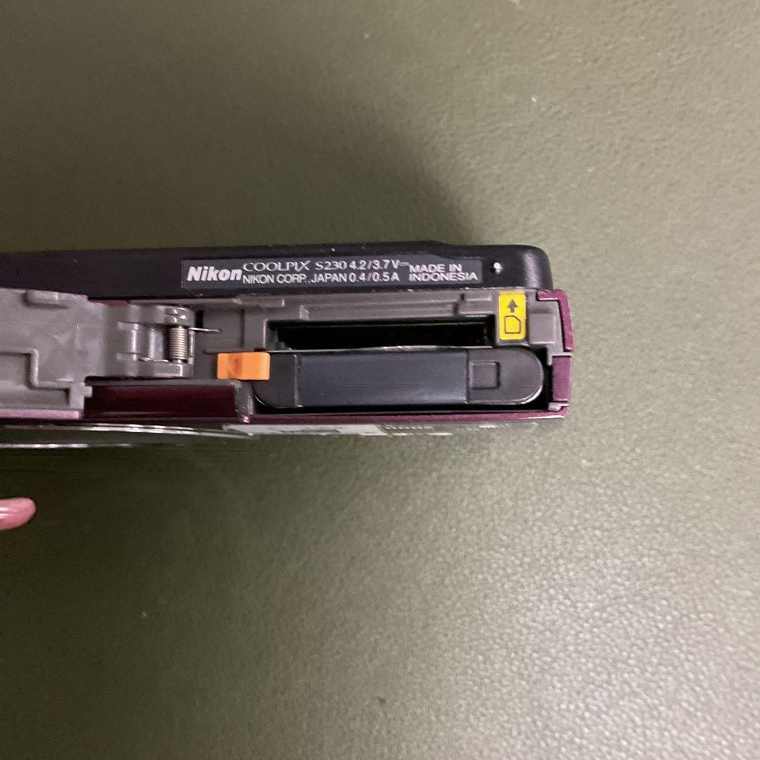 F8198 Nikon COOLPIX S230 コンパクトデジタルカメラ