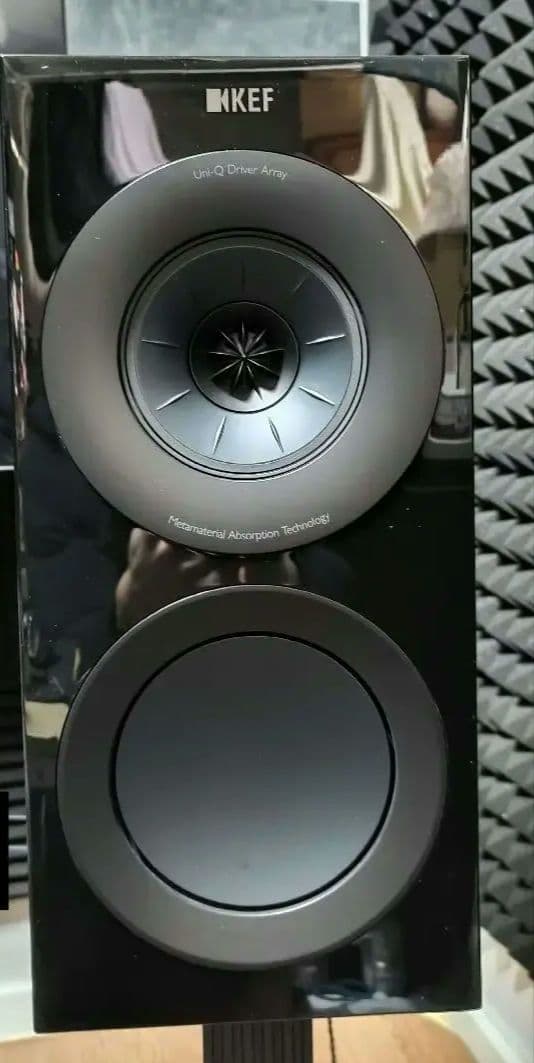 KEF R3  ピアノブラック　ペア　オーディオスピーカー