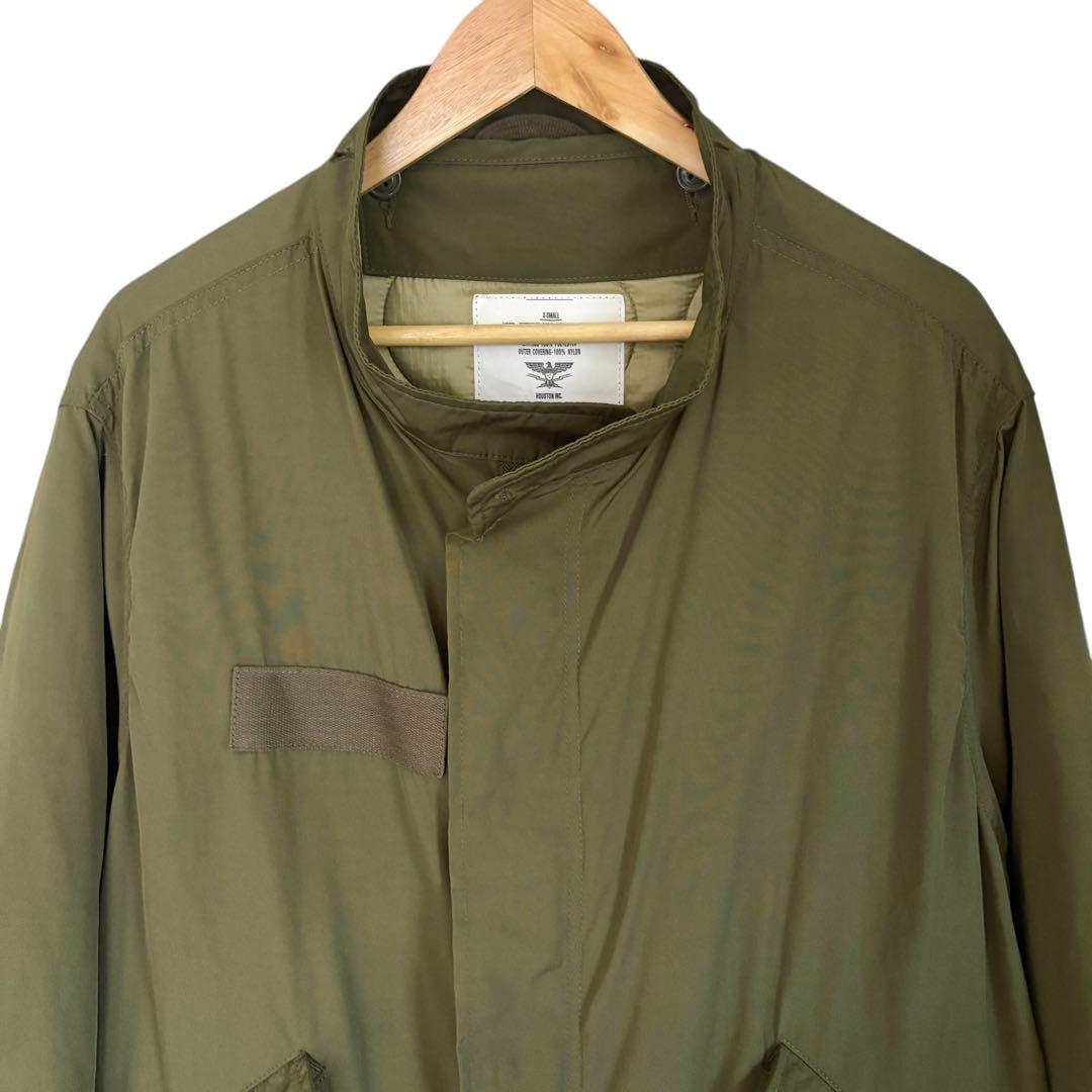 HOUSTON 米軍 M-65 モッズコート ミリタリージャケット オリーブ