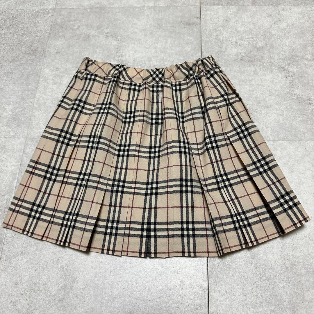 バーバリー ブレザーとスカートセットノバチェック 120 女の子