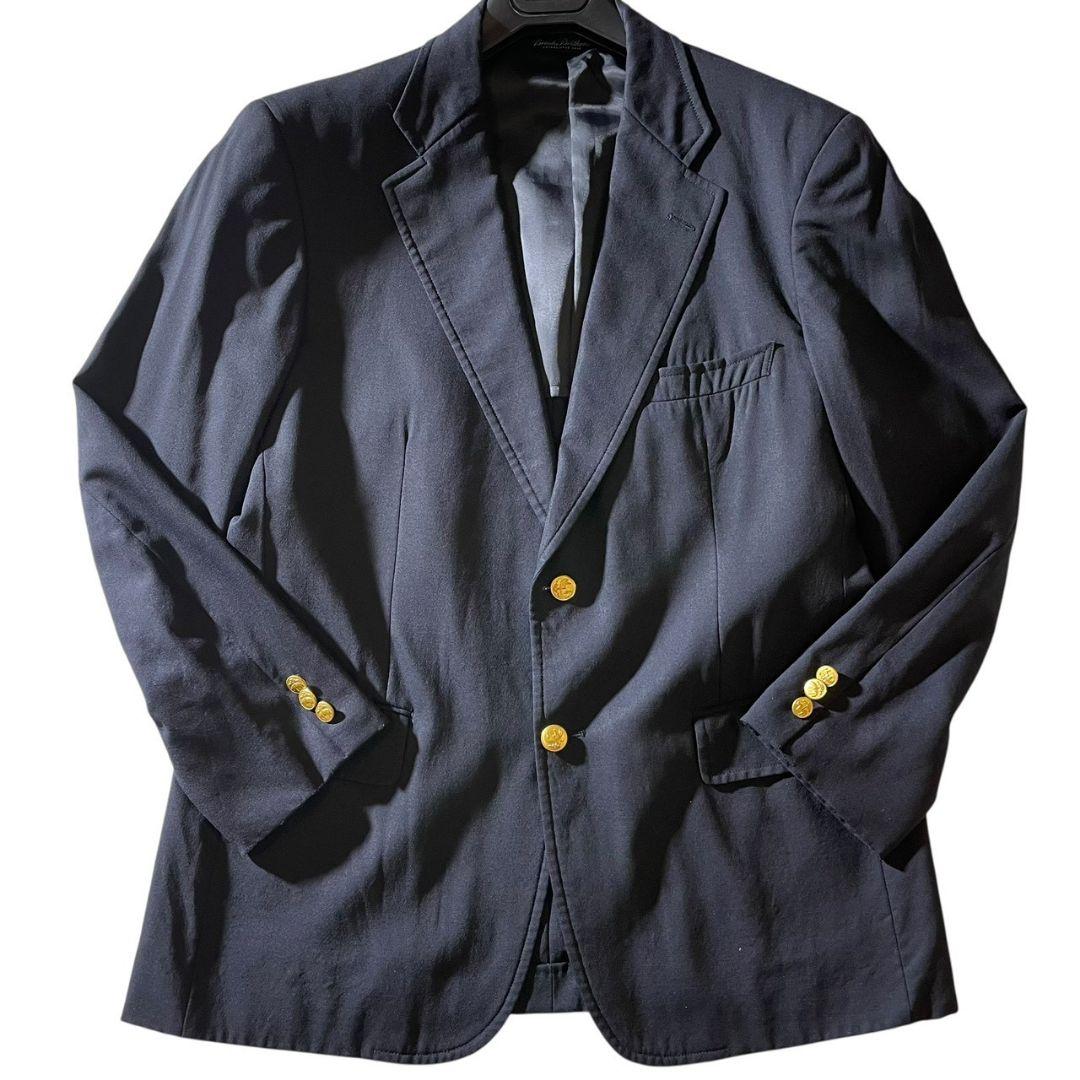 ブルックスブラザーズ[金ボタン Wool Plus LYCRA]ジャケット S