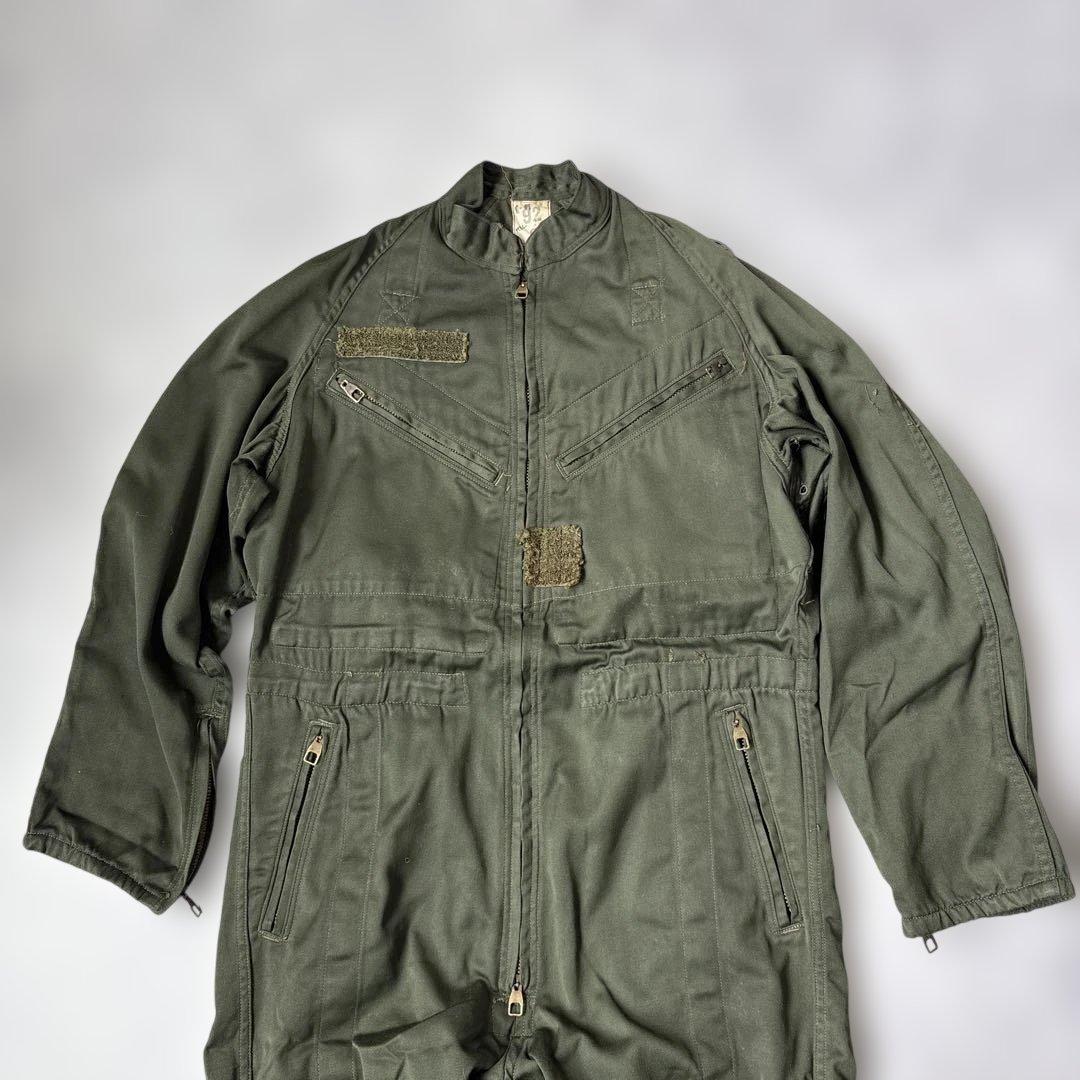 ★超希少　70s初期　フランス軍　ARMY カバーオール　ジャンプスーツ　つなぎ