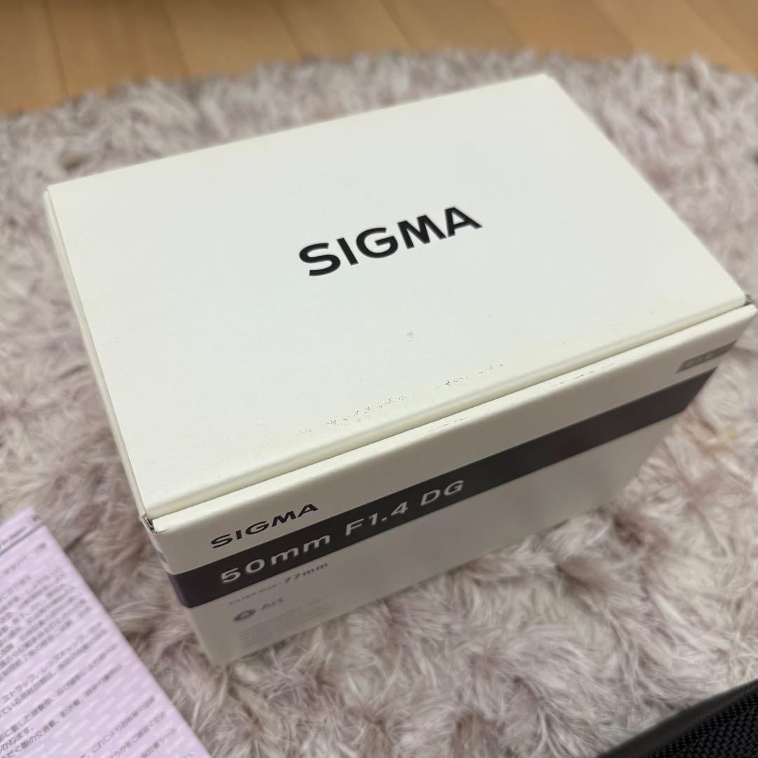 SIGMA 50mm F1.4 DG 単焦点レンズ シグマ