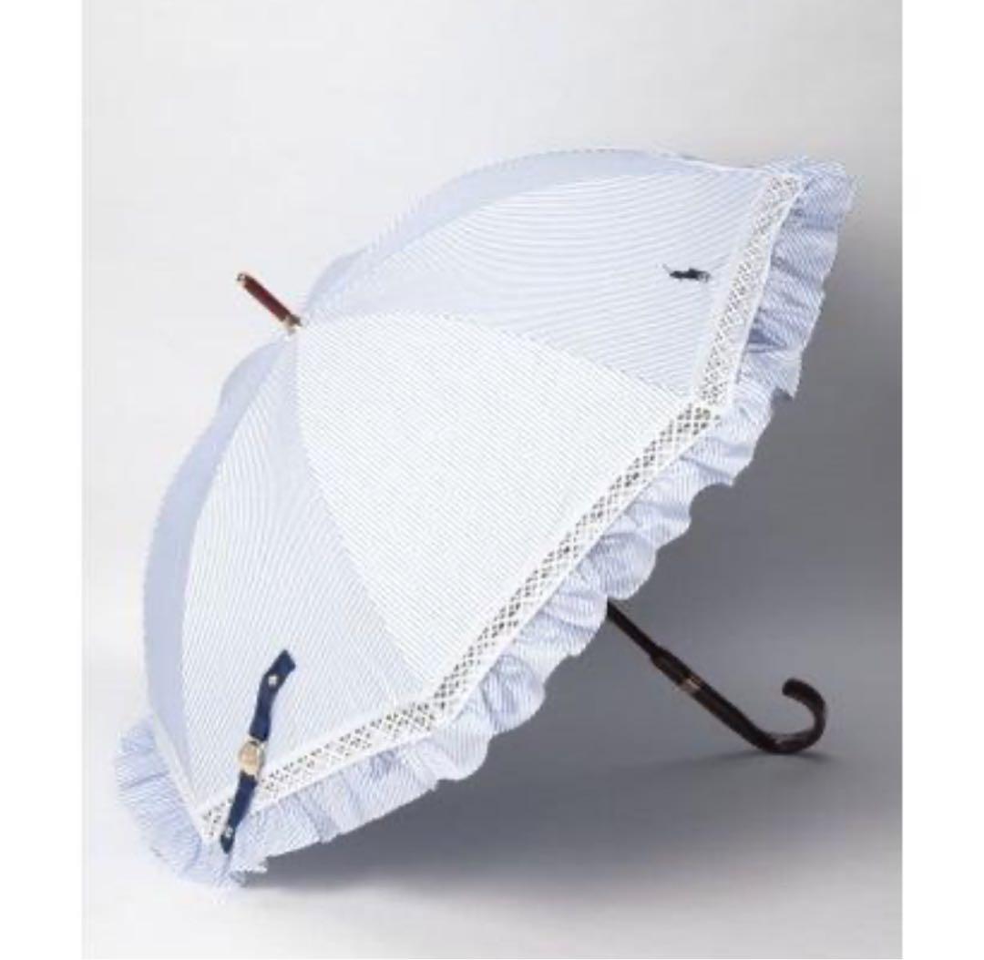 新品ラルフローレン　日傘　フリル