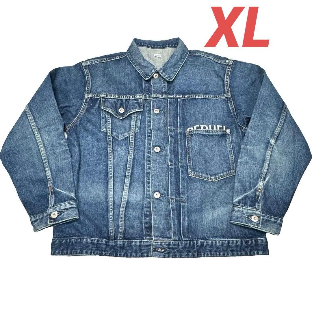 新品未使用 FRAGMENT x SEQUEL DENIM JACKET XL