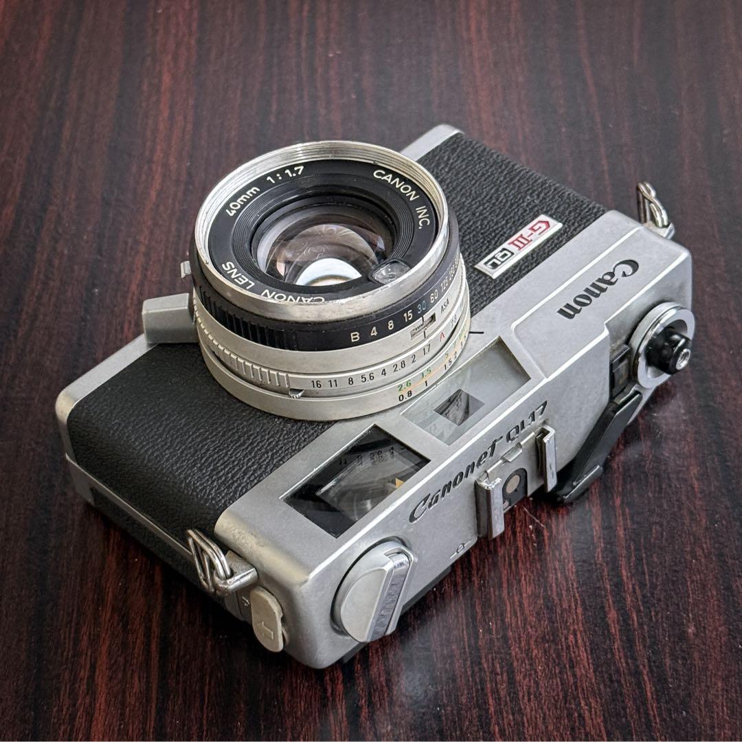 Canon GⅢ QL17 完動品 日本製