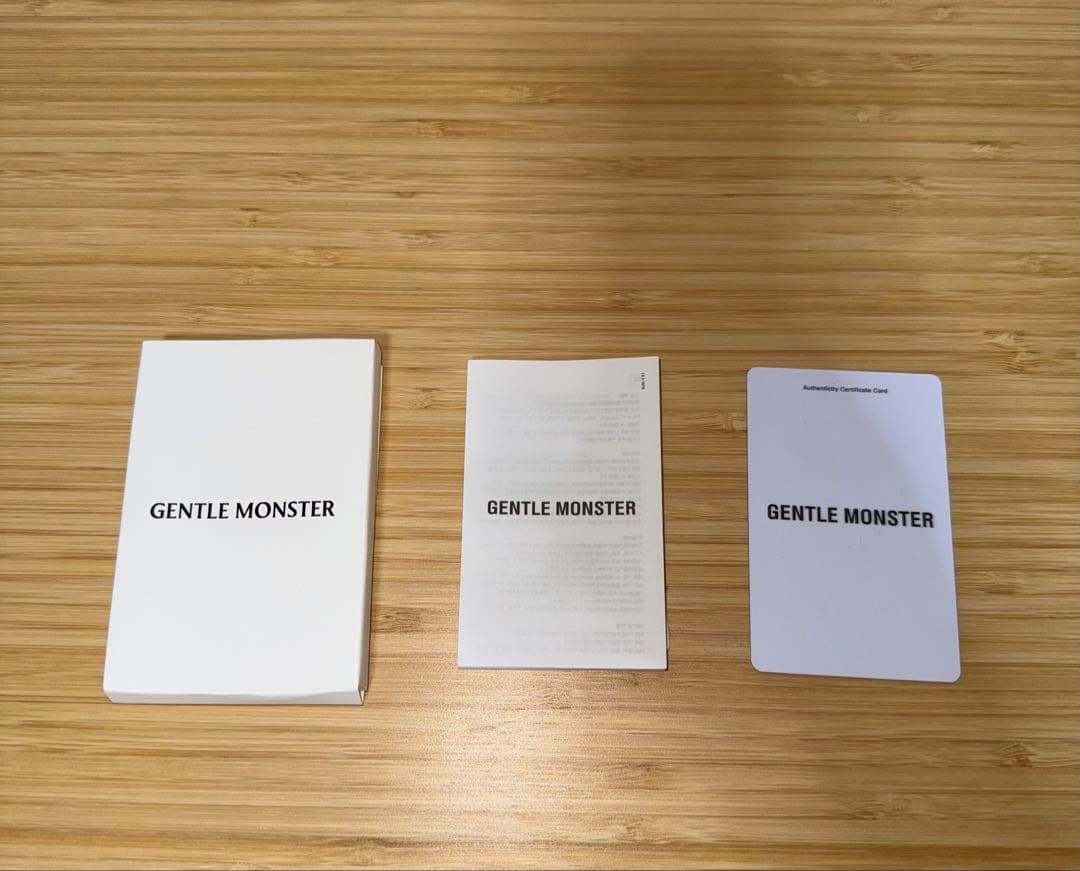 GENTLE MONSTER NINE PART PIECE GC4 正規品