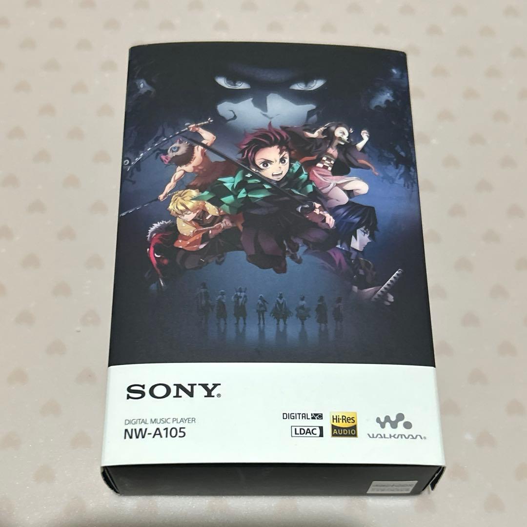 Ｎ*Ｋ様 新品未使用 鬼滅の刃コラボ ウォークマン NW-A105(レッド)