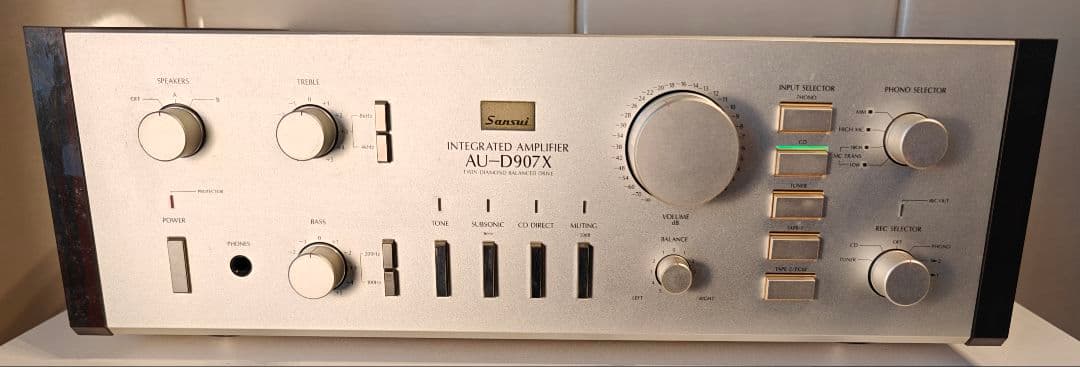 SANSUI AU-D907X プリメインアンプ 動作確認済み サンスイ 銘機