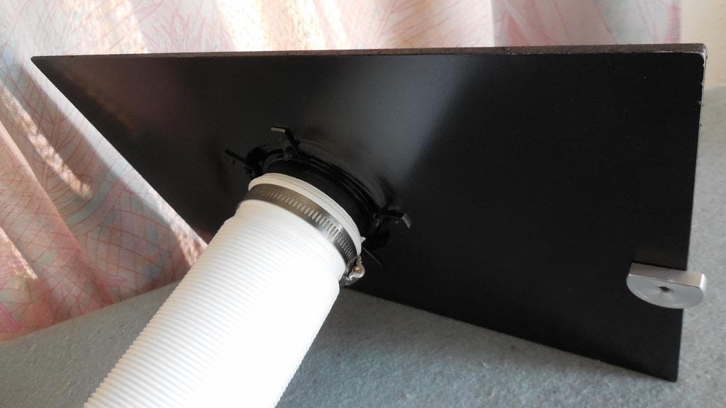 アイリスクーラー ICP-0301G排気ダクト付ハイエース２００系4型以降小窓用