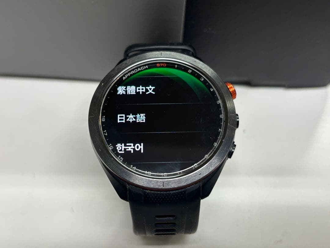 GARMIN APPROACH S70 47㎜ /CT10 14個付き！