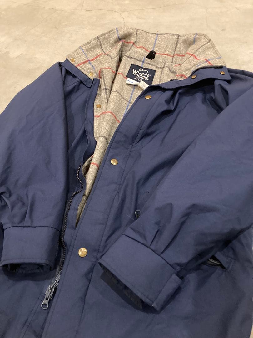 Woolrich コート USA製 GORE-TEX 古着 ナイロン 80s