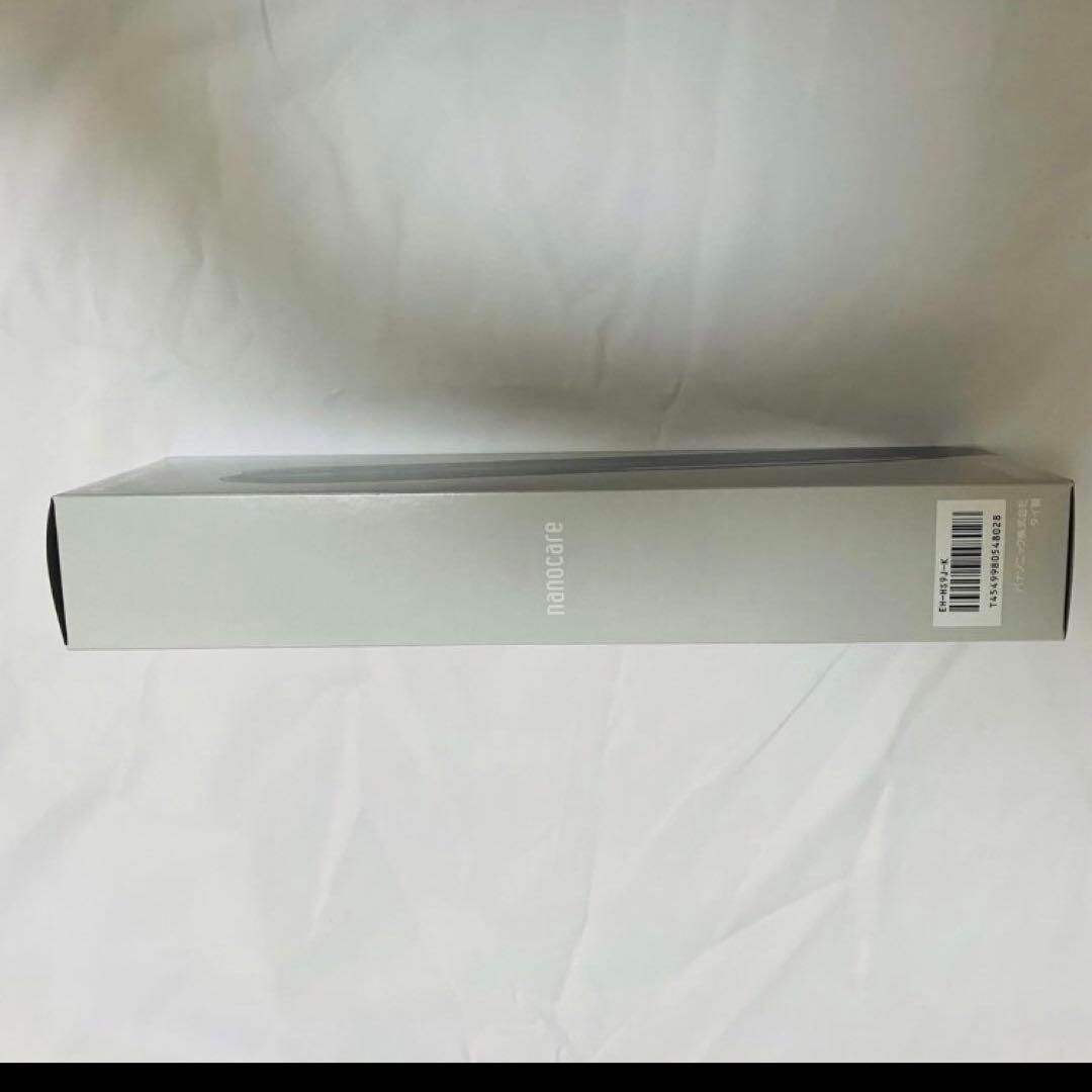 パナソニック ヘアーアイロン ストレート用 ナノケア 黒 EH-HS9J-K