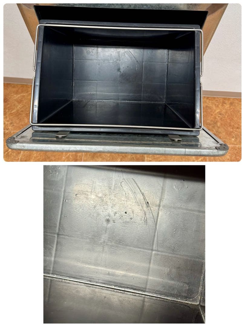 l*s様 ダルトン トラッシュカン ダブルデッカー ゴミ箱 GALVANIZED