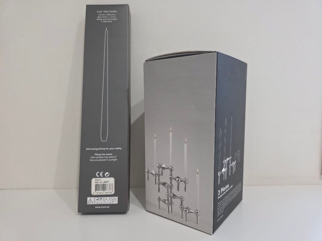 STOFF NAGELストッフナゲル キャンドルホルダー クローム