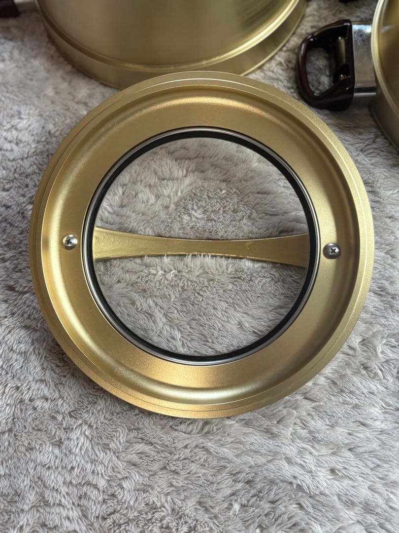 マル球産業　鍋セット　ゴールドシリーズ　ＩＨ対応