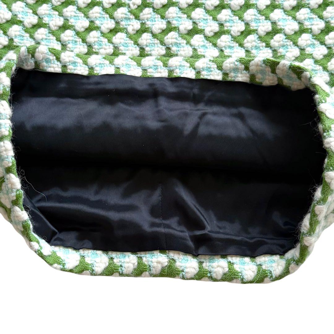 現行【新品未使用】エミリオプッチ ブークレツイード アルパカ ワンピース ドレス