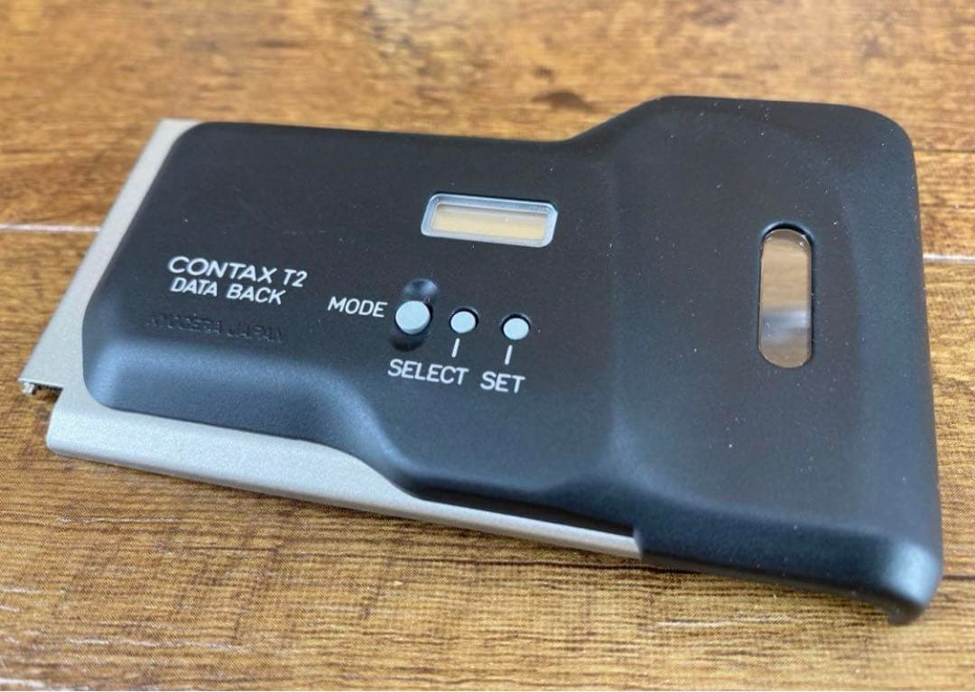 【美品】CONTAX コンタックス　T2 データバック　裏蓋　　　　　G265