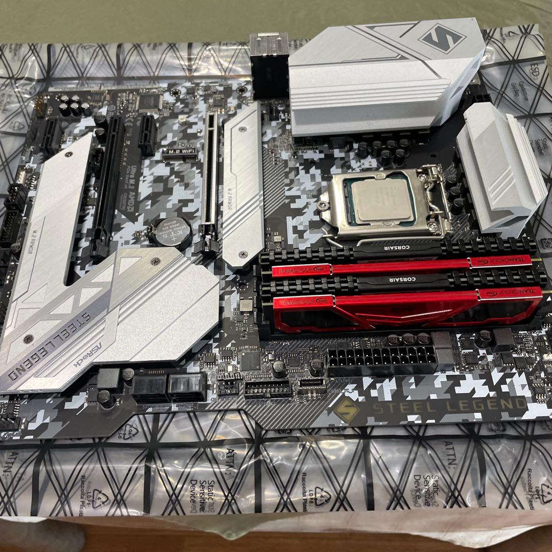 core i9 10900kf B460steel legendマザーボード