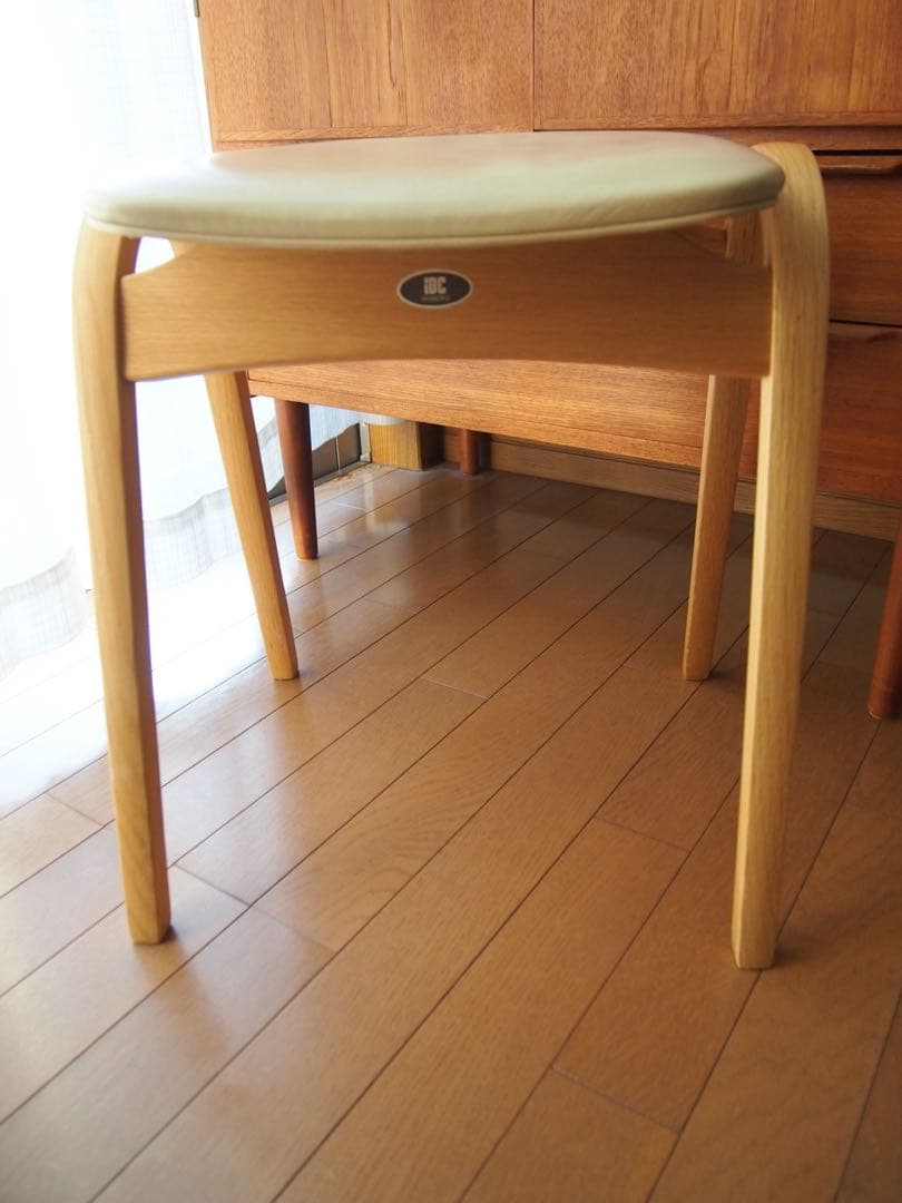 めいこさん専用 ミナペルホネン 秋田木工 剣持スツール ハンドメイド タンバリン