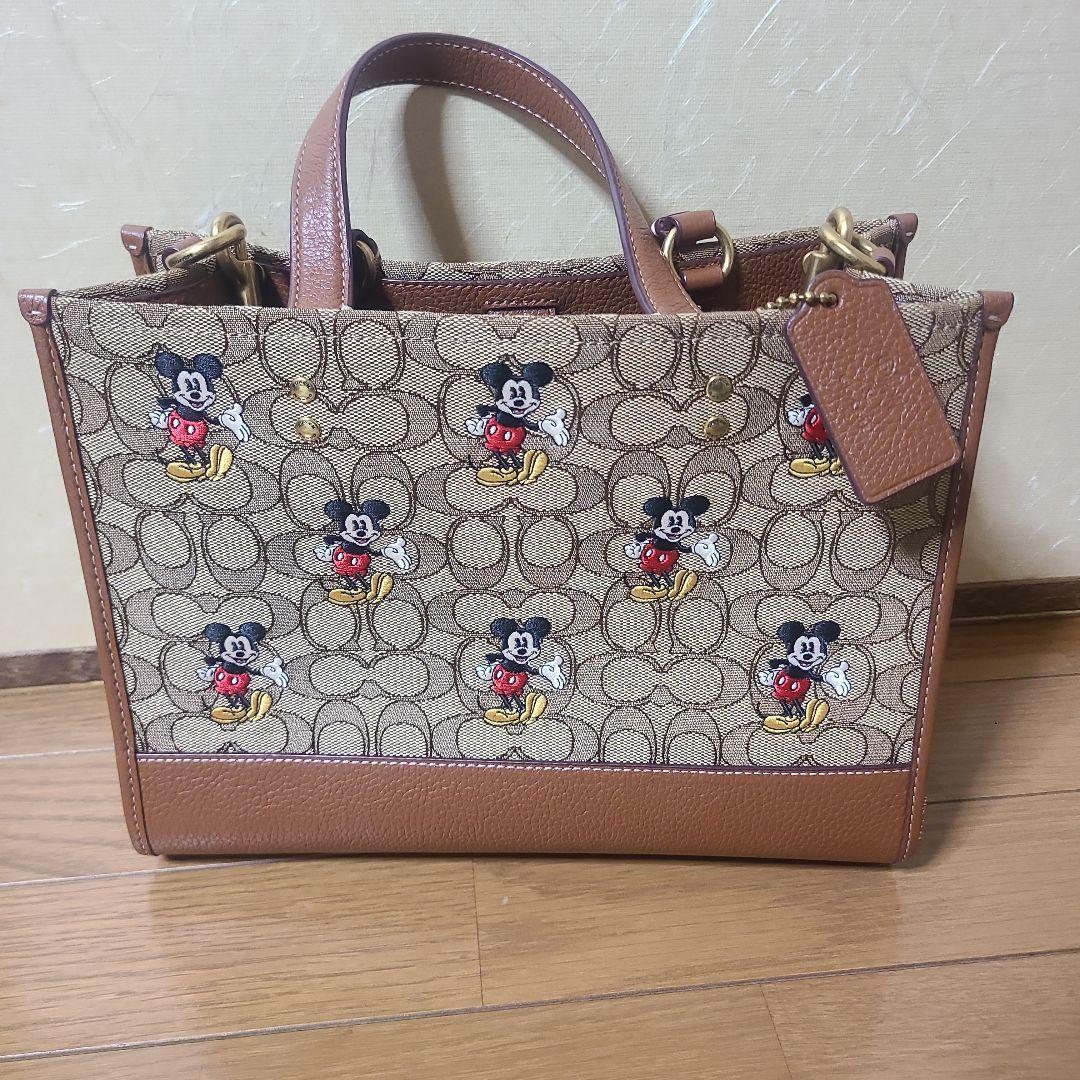 Disney x Coach ミッキーマウス ショルダーバッグ使用感なし！