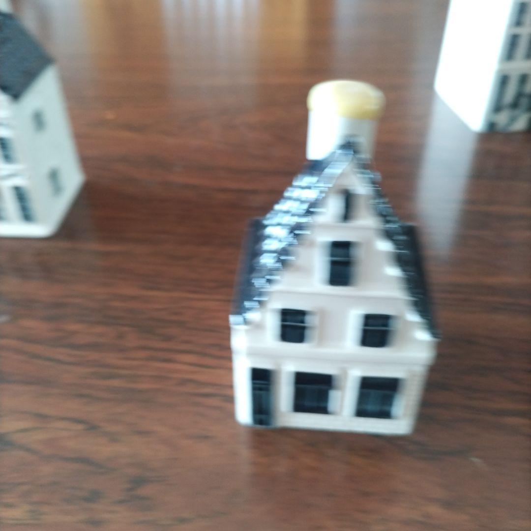 BOLS KLM オランダの家屋 置物セット