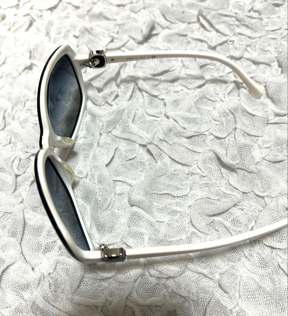 シャネル　サングラス　ココマーク　ホワイトフレーム5174A