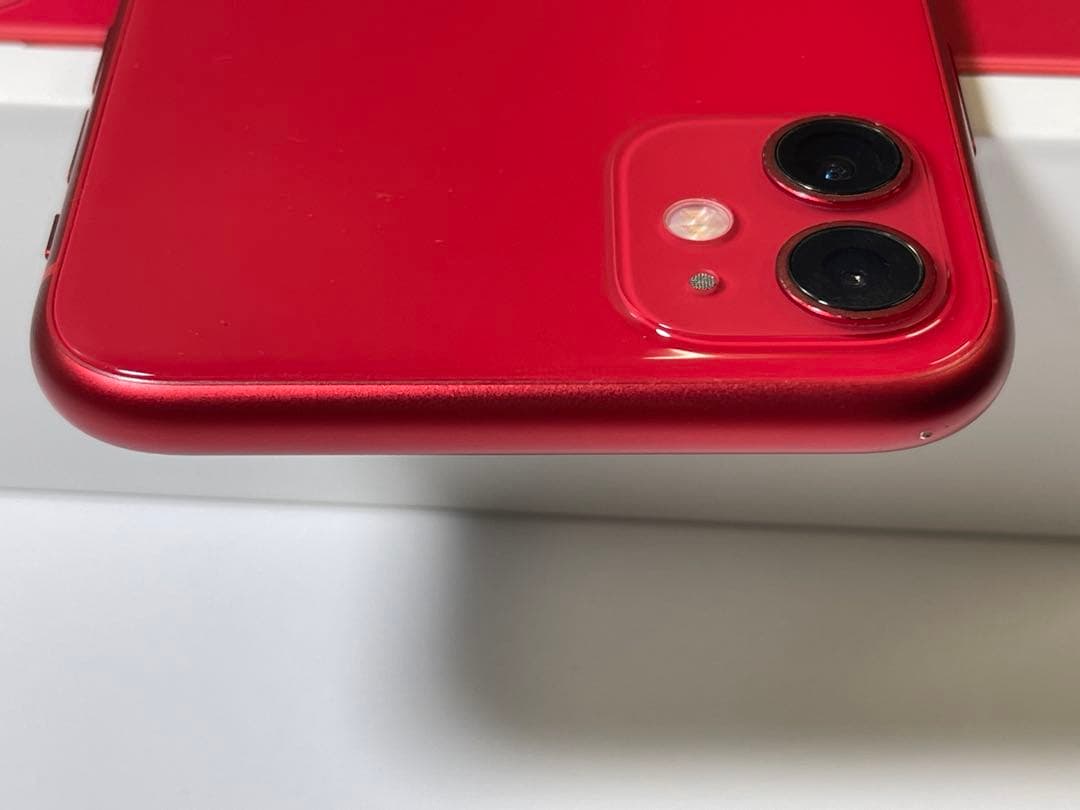 iPhone 11 レッド 128GB Sim Free!