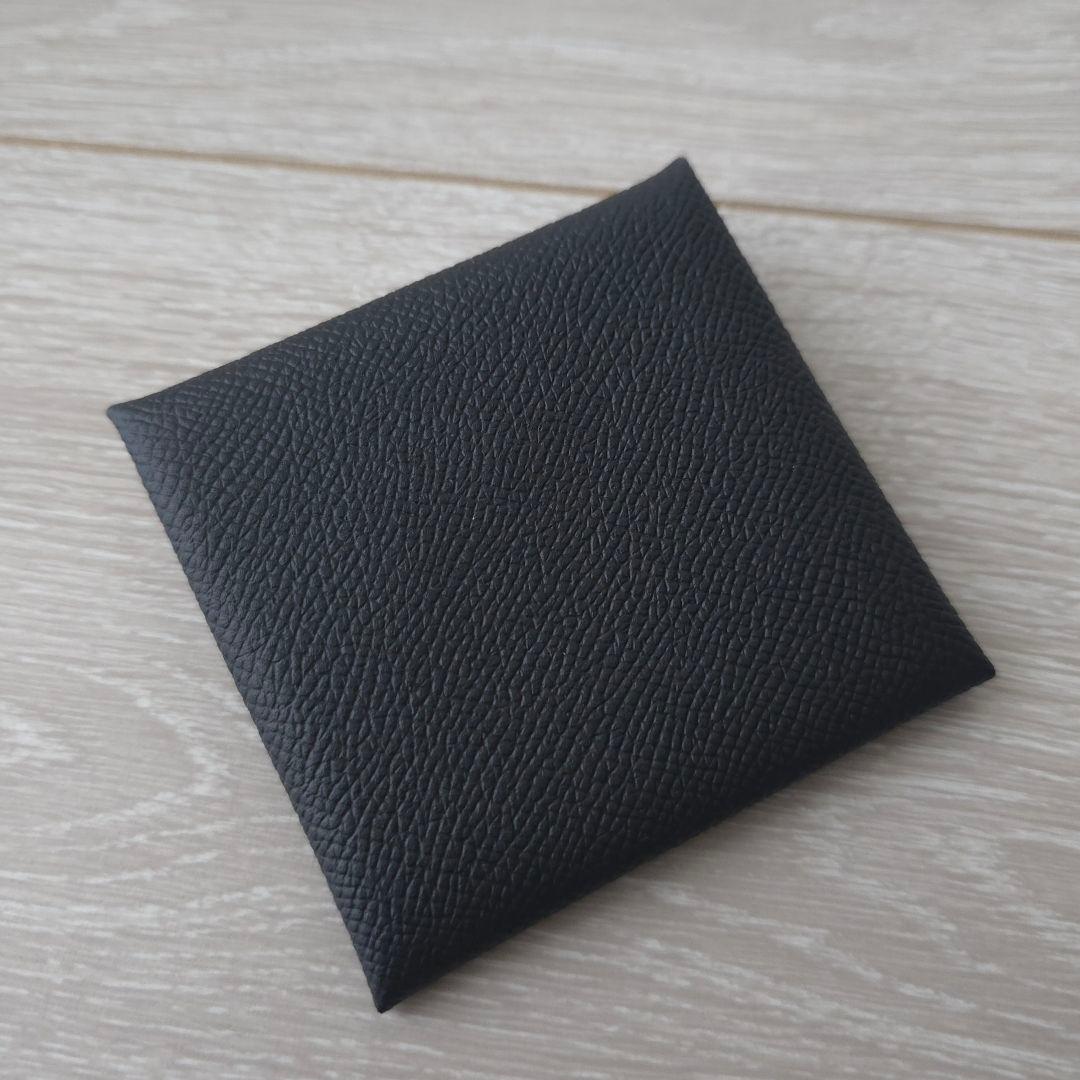 未使用【エルメス】バスティア　ダークブロンズ　エプソン　ケース