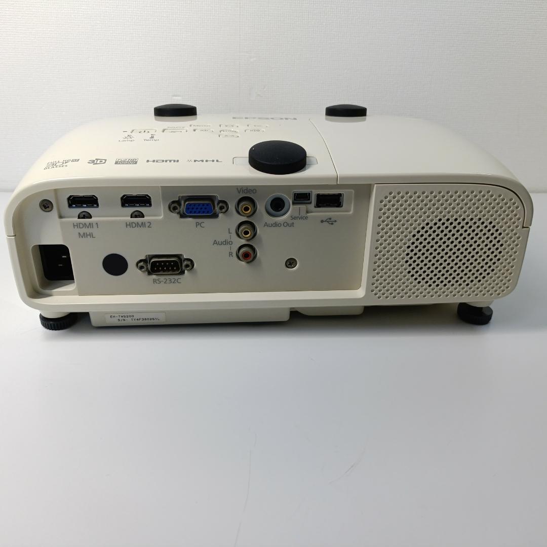 EPSON エプソン プロジェクター EH-TW5200 点灯278時間
