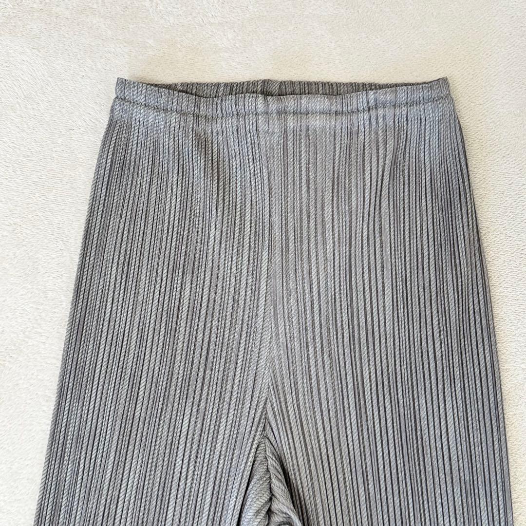 美品✨PLEATS PLEASE プリーツ　グレー　ボトムス　サイズ1